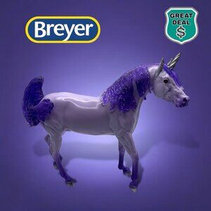 Breyer Paddock Pals Purple Unicorn